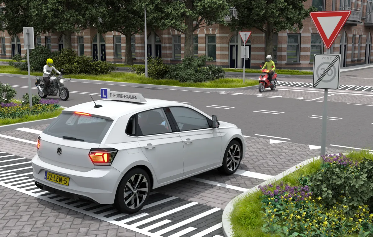 theorie-examen bromfiets en motor